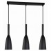 Pakabinamas šviestuvas SOLIN black 3L